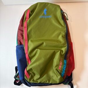 Cotopaxi Backpack Batac16 Mulitcolor Green Front Panel Pre-owned. Good condition